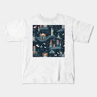 Castles Pattern 22 - Scandinavia Kids T-Shirt